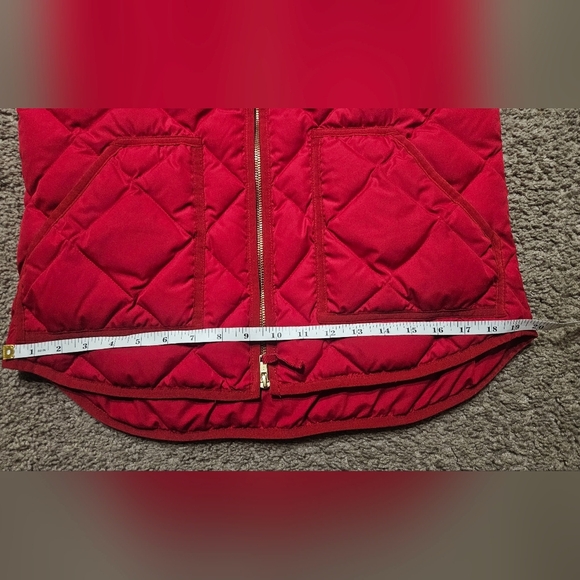 J. Crew Cherry Quilted Vest - Picture 13 of 13